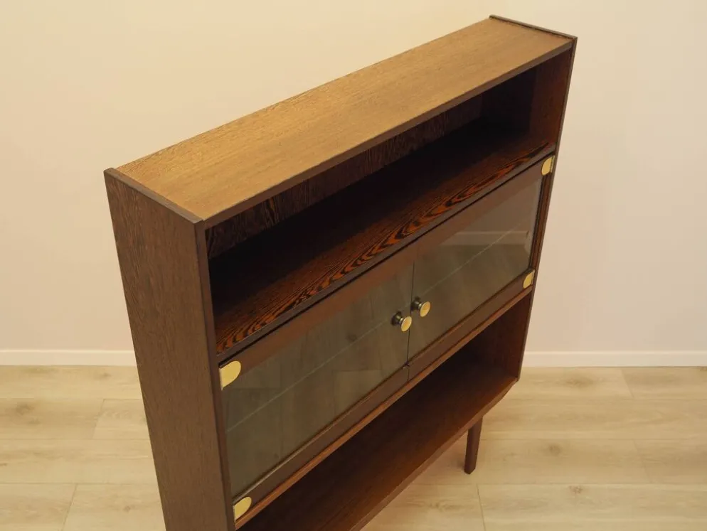 Bibliothèque en chêne, design danois, années 1970, fabriquée au Danemark