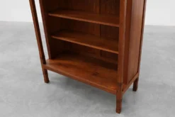 Bibliothèque en chêne de style Jugendstil avec étagères réglables, Pays-Bas, vers 1900