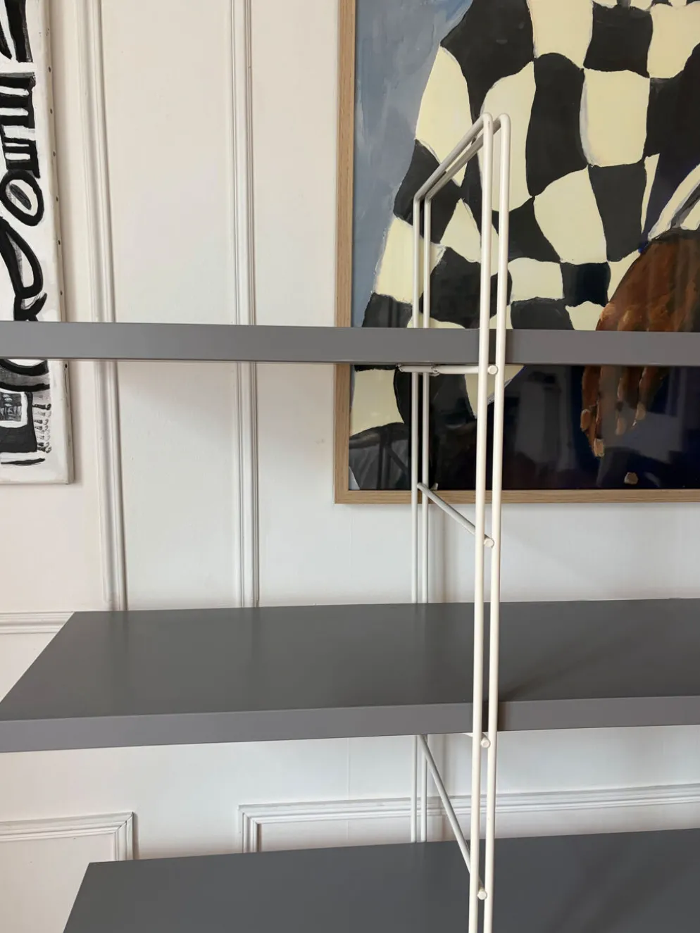 Bibliothèque Enetri IKEA vintage grey 1990