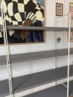 Bibliothèque Enetri IKEA vintage grey 1990