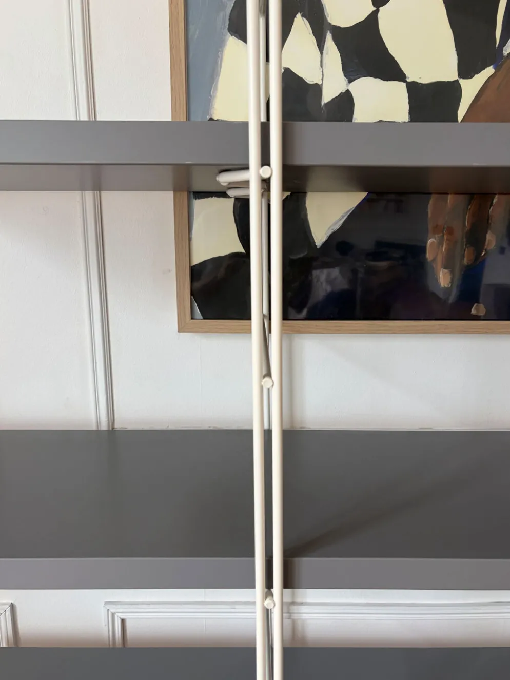 Bibliothèque Enetri IKEA vintage grey 1990