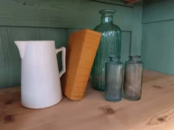 Bibliothèque en merisier bois massif