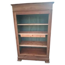 Bibliothèque en merisier bois massif