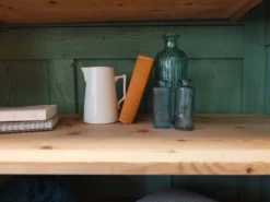 Bibliothèque en merisier bois massif