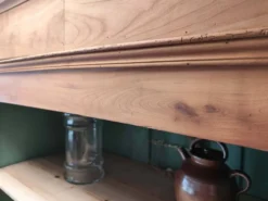 Bibliothèque en merisier bois massif