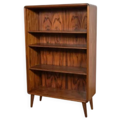 Bibliothèque en palissandre du milieu du siècle de Dyrlund, Danemark, années 1970