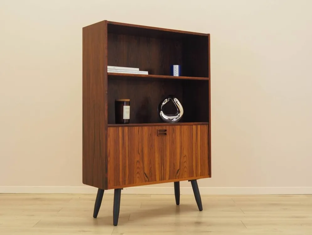 Bibliothèque en palissandre, design danois, années 1970, fabriquée au Danemark