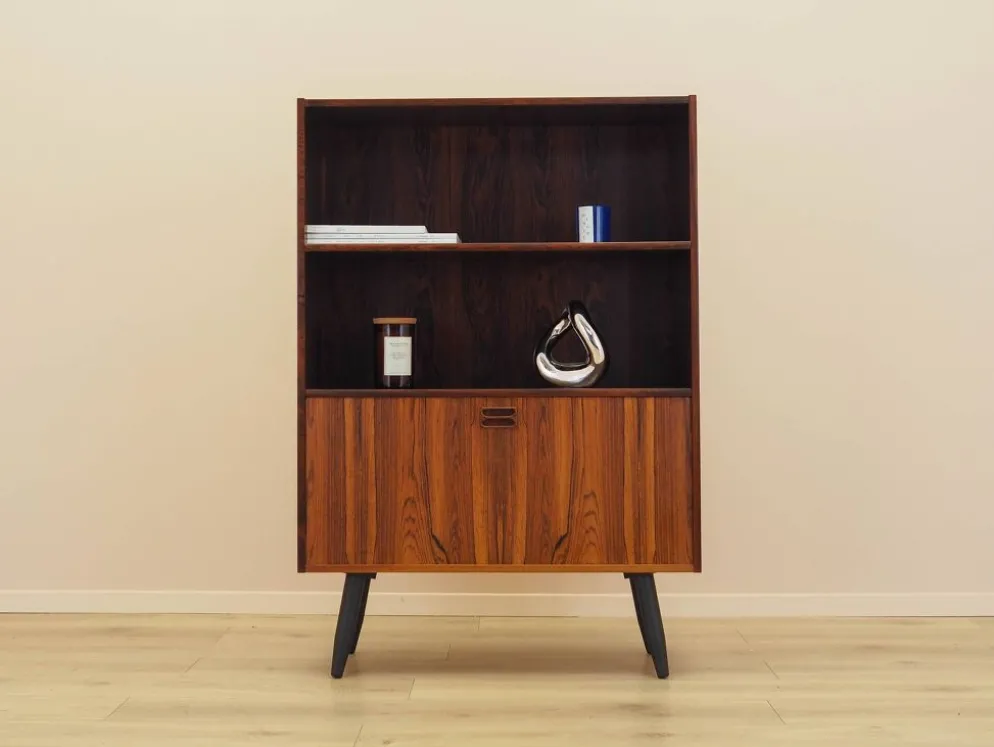 Bibliothèque en palissandre, design danois, années 1970, fabriquée au Danemark