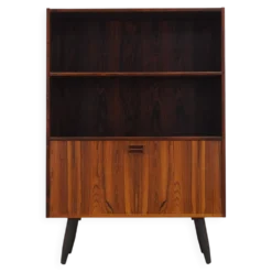 Bibliothèque en palissandre, design danois, années 1970, fabriquée au Danemark