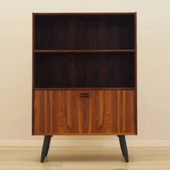 Bibliothèque en palissandre, design danois, années 1970, fabriquée au Danemark