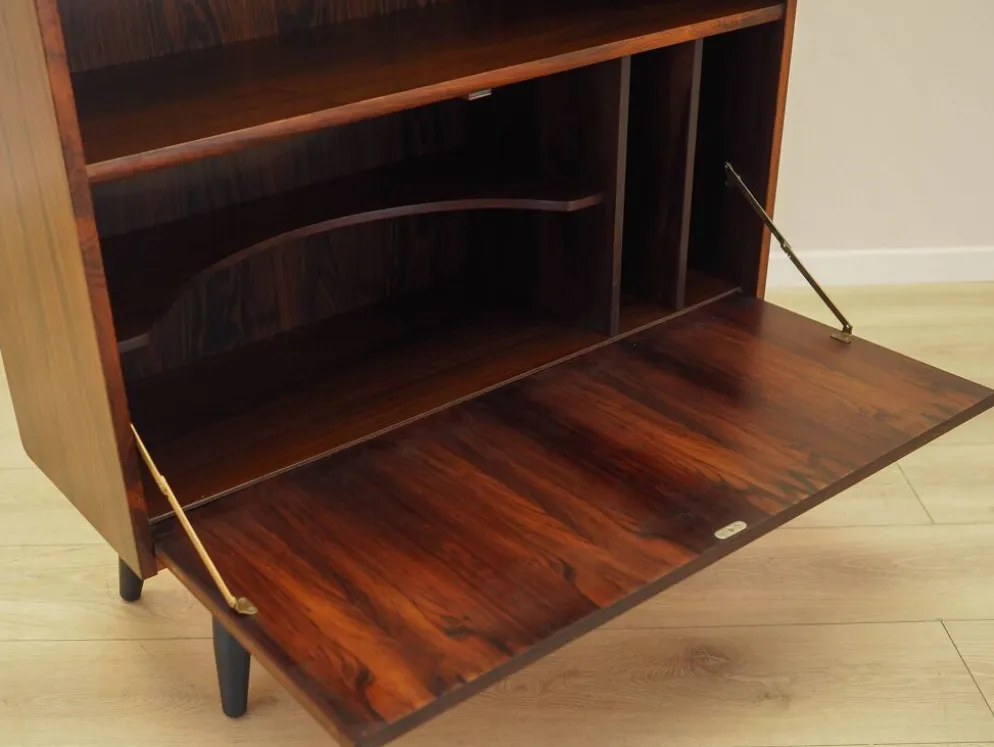 Bibliothèque en palissandre, design danois, années 1970, fabriquée au Danemark