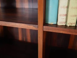 Bibliothèque en palissandre, design danois, années 1970, fabriquée au Danemark
