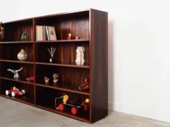 Bibliothèque en palissandre, design danois, années 1970, fabriquée au Danemark