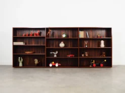 Bibliothèque en palissandre, design danois, années 1970, fabriquée au Danemark