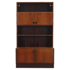 Bibliothèque en palissandre par Svend Langkilde, design danois des années 1960.