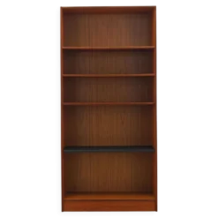 Bibliothèque en teck, design danois, années 1970, fabriquée au Danemark