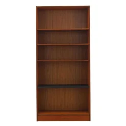 Bibliothèque en teck, design danois, années 1970, fabriquée au Danemark
