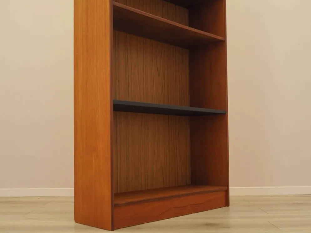 Bibliothèque en teck, design danois, années 1970, fabriquée au Danemark