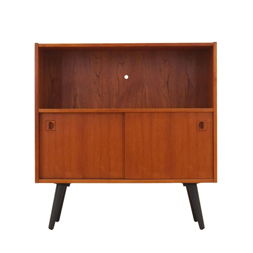 Bibliothèque en teck, design danois, années 1970, fabriquée au Danemark