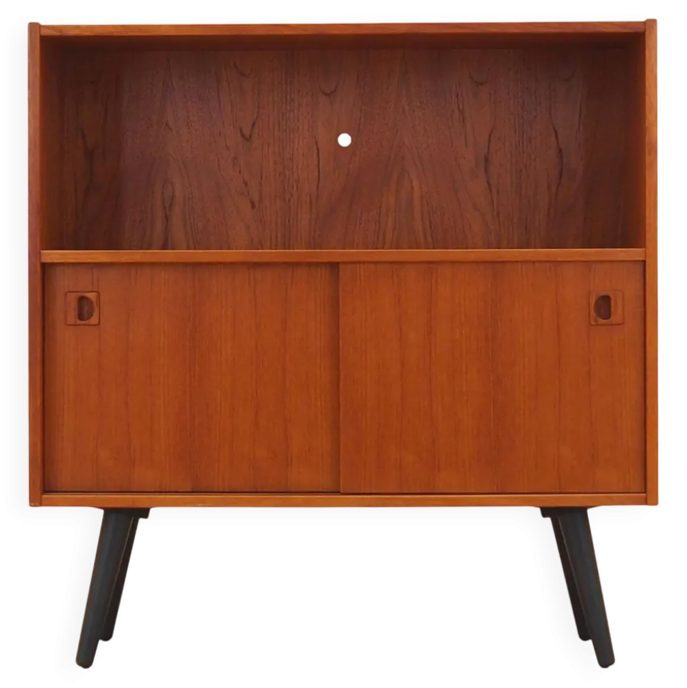 Bibliothèque en teck, design danois, années 1970, fabriquée au Danemark