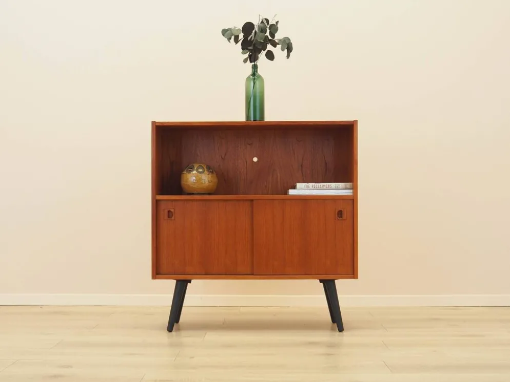 Bibliothèque en teck, design danois, années 1970, fabriquée au Danemark