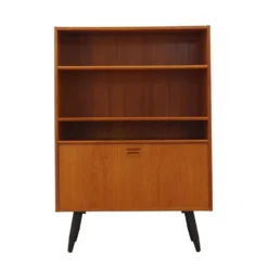 Bibliothèque en teck, design danois, années 1970, fabriquée au Danemark