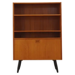 Bibliothèque en teck, design danois, années 1970, fabriquée au Danemark