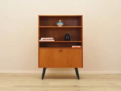 Bibliothèque en teck, design danois, années 1970, fabriquée au Danemark