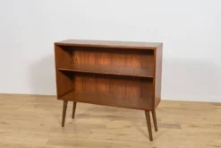 Bibliothèque en teck du milieu du siècle par Søborg Møbler, Danemark, années 1960.