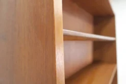 Bibliothèque en teck Mid-Century – Johannes Sorth (Danemark, années 1960)