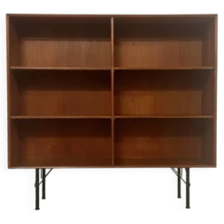 Bibliothèque en Teck par Arne Vodder pour Sibast