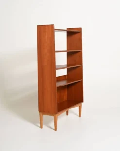 Bibliothèque en teck par Bränntorps, années 1950-1960