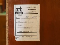 Bibliothèque en teck par RT Möbel, Allemagne années 1970