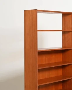 Bibliothèque en teck scandinave, années 1960