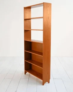 Bibliothèque en teck scandinave, années 1950/1960