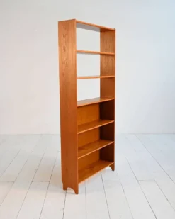 Bibliothèque en teck scandinave, années 1950/1960