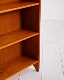 Bibliothèque en teck scandinave, années 1950/1960