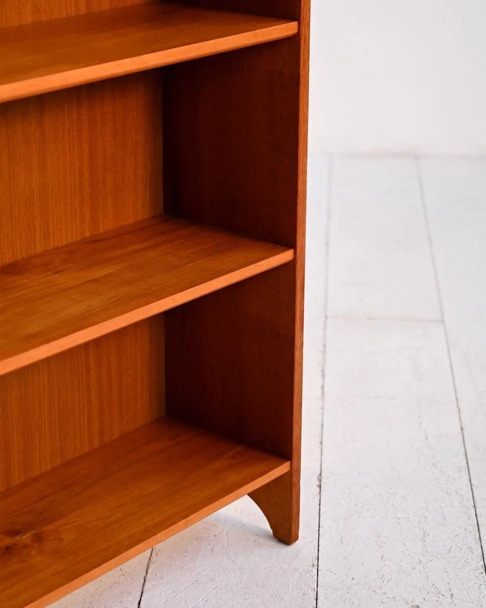 Bibliothèque en teck scandinave, années 1950/1960