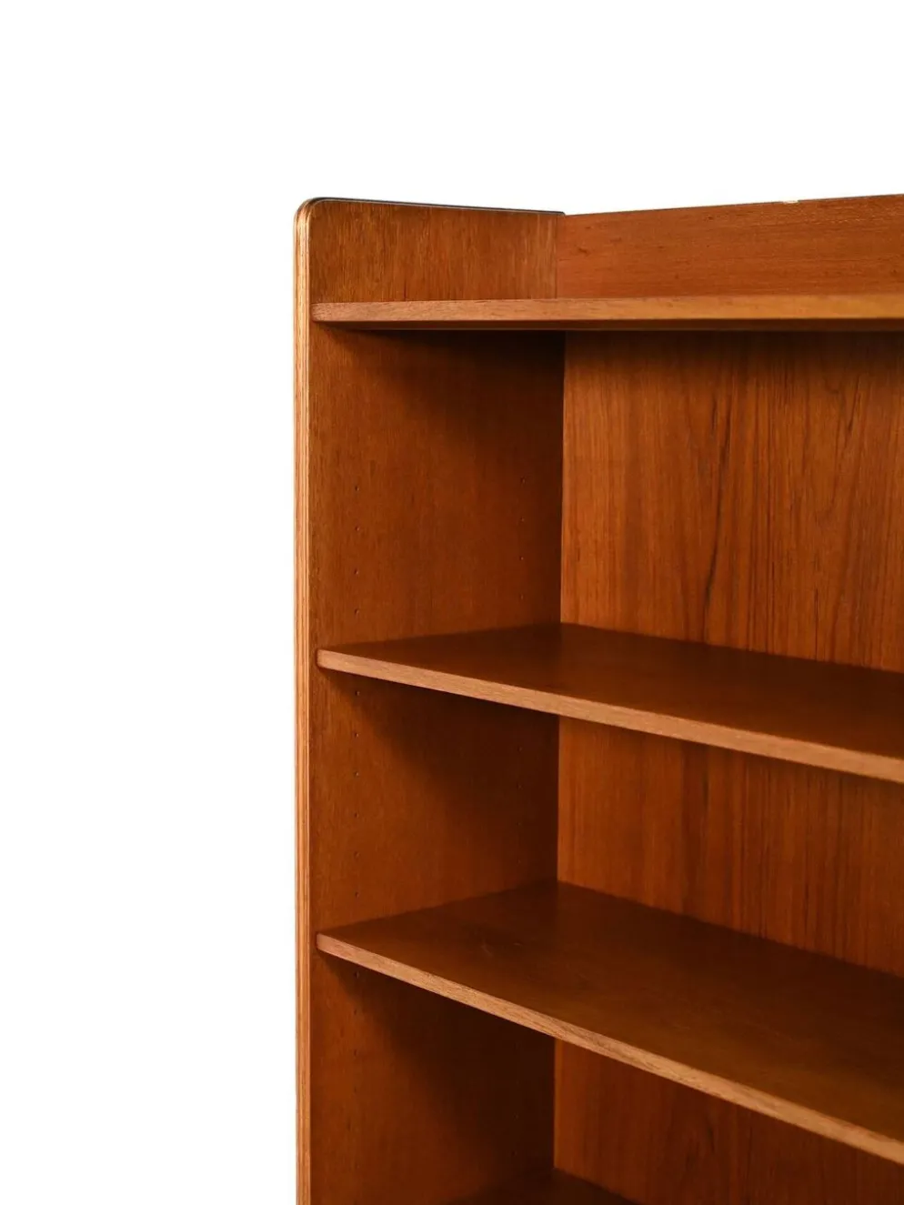 Bibliothèque en teck scandinave par Ferdinand Lundquist, années 1960.