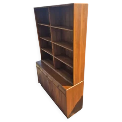Bibliothèque Facett conçue par Bertil Fridhagen pour Bodafors, Suède, années 1960.