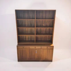 Bibliothèque Facett conçue par Bertil Fridhagen pour Bodafors, Suède, années 1960.