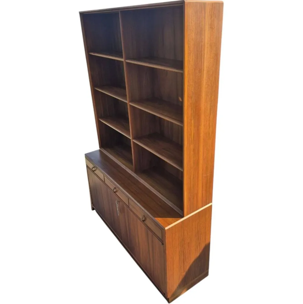Bibliothèque Facett conçue par Bertil Fridhagen pour Bodafors, Suède, années 1960.