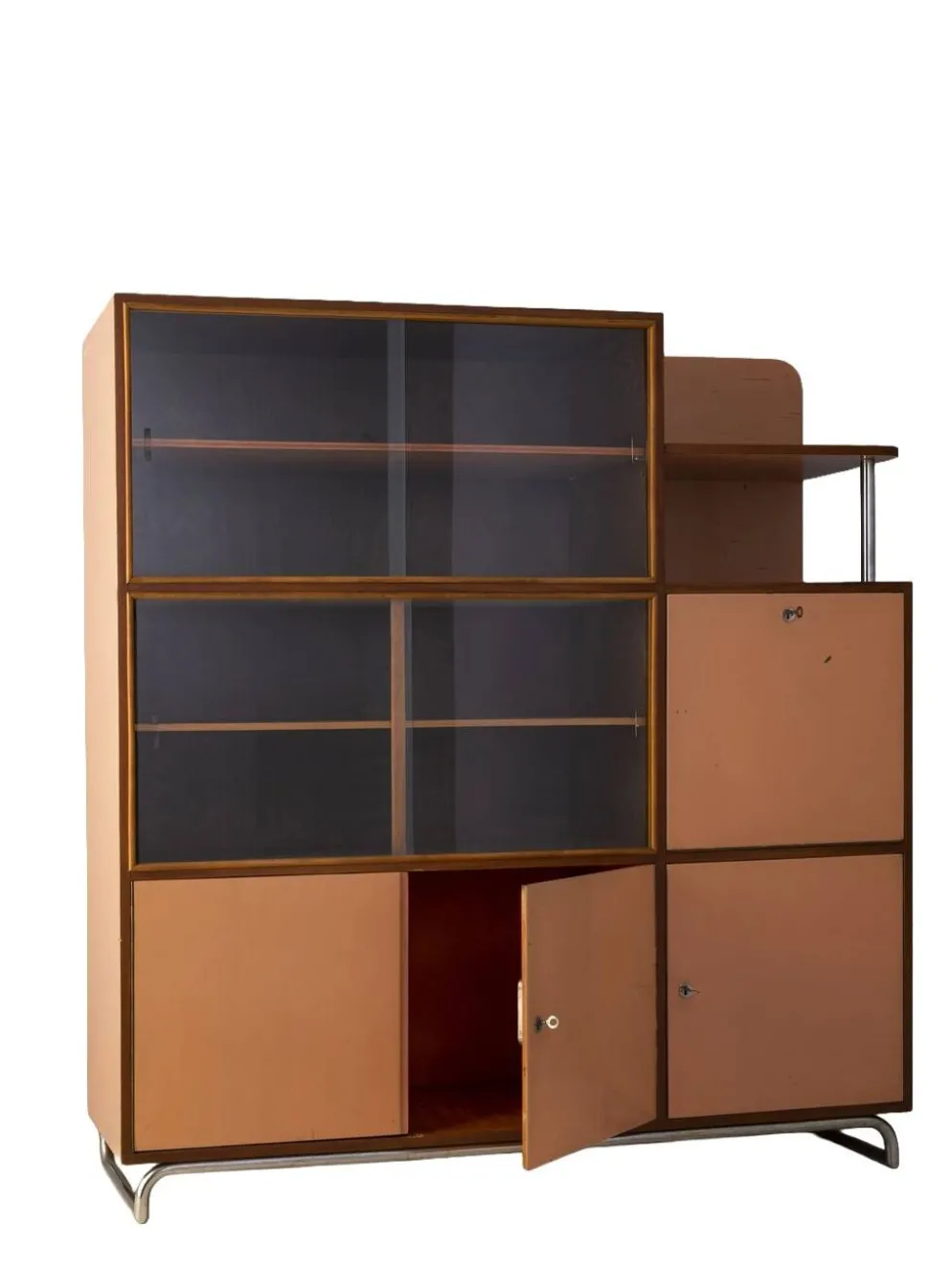 Bibliothèque fonctionnaliste, Robert Slezák, années 1930, Tchécoslovaquie