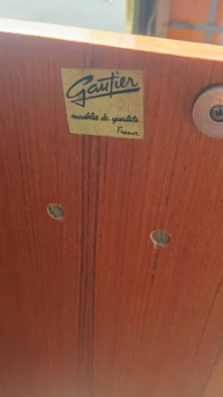 Bibliothèque Gauthier vintage