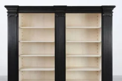 Bibliothèque haute noire du 20e siècle en MDF, Royaume-Uni