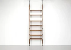 Bibliothèque " 835 Infinito " de Franco Albini pour Cassina, Italie, 1956.