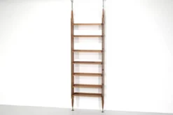 Bibliothèque " 835 Infinito " de Franco Albini pour Cassina, Italie, 1956.