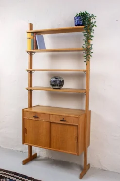 Bibliothèque Mid-Century en Chêne de Ikea, 1960s