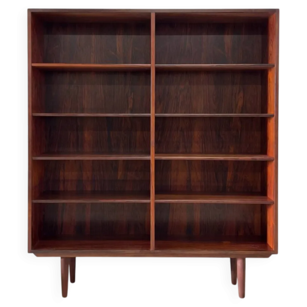 Bibliothèque Modèle 6 en bois de rose par Omann Jun Mobelfabrik, années 1960