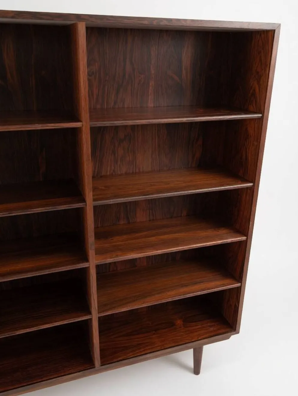 Bibliothèque Modèle 6 en bois de rose par Omann Jun Mobelfabrik, années 1960